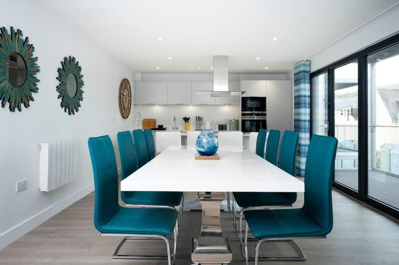 4Br-8Guests-Balcony-Beachview-Pool-Pets Woolacombe Exterior foto